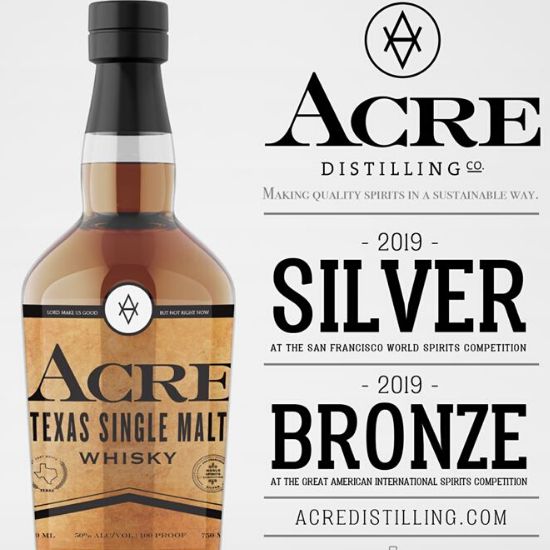 Whiskey (Whisky) Tasting Notes: Featuring Acre Distilling