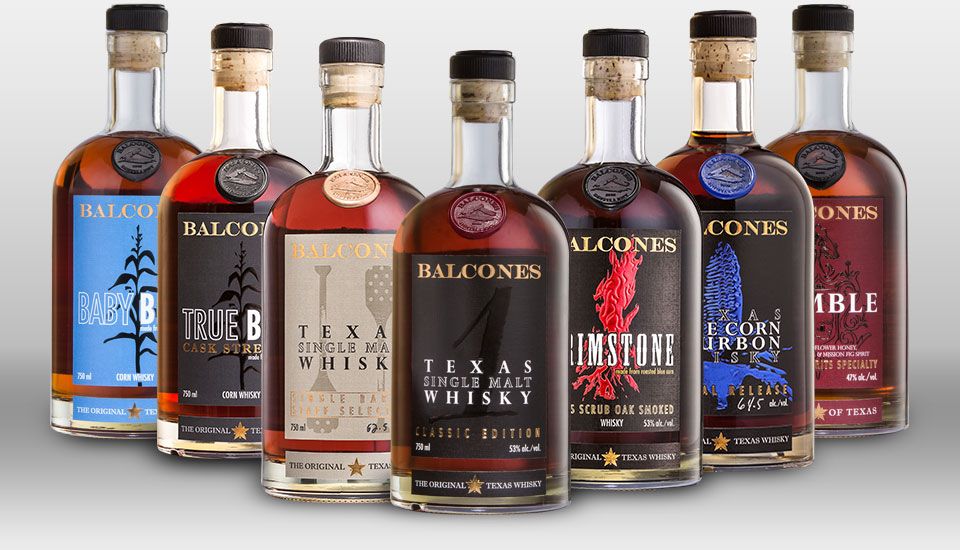 Top Whiskey Brands Consumed in Houston and Balcones