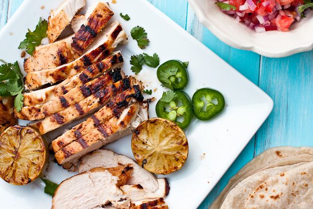 tequila chicken fajitas