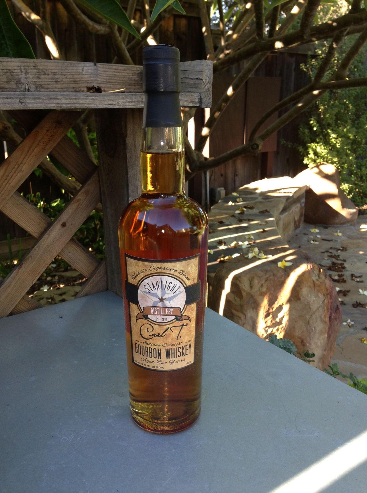 Image result for Carl T Bourbon by Huberâs Starlight Distillery