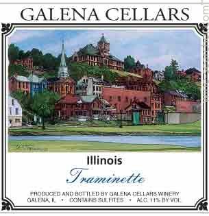 Traminette Galena Cellars Vineyards & Winery Best Wines Illinois