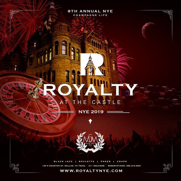 Top Events for New Year's Eve in Dallas and 8th Annual New Year's Eve 2019 Champagne Life